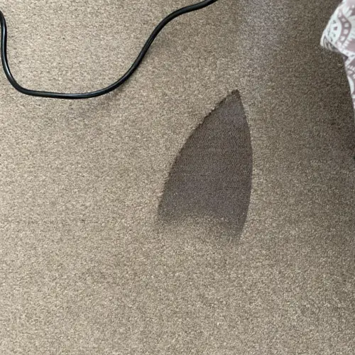 Carpet iron Burn repair Geelong